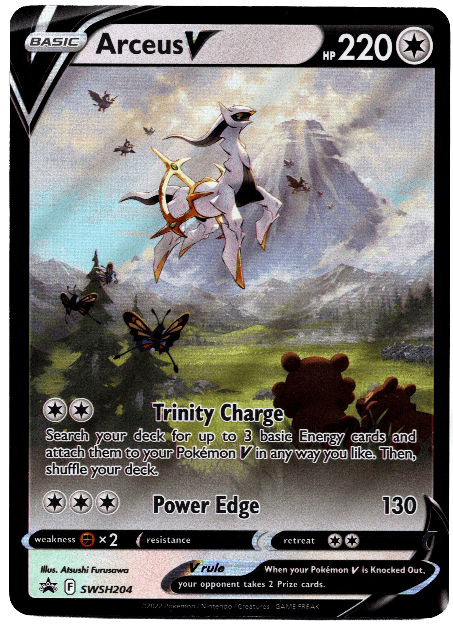 Arceus V (SWSH 204) - Bild 1