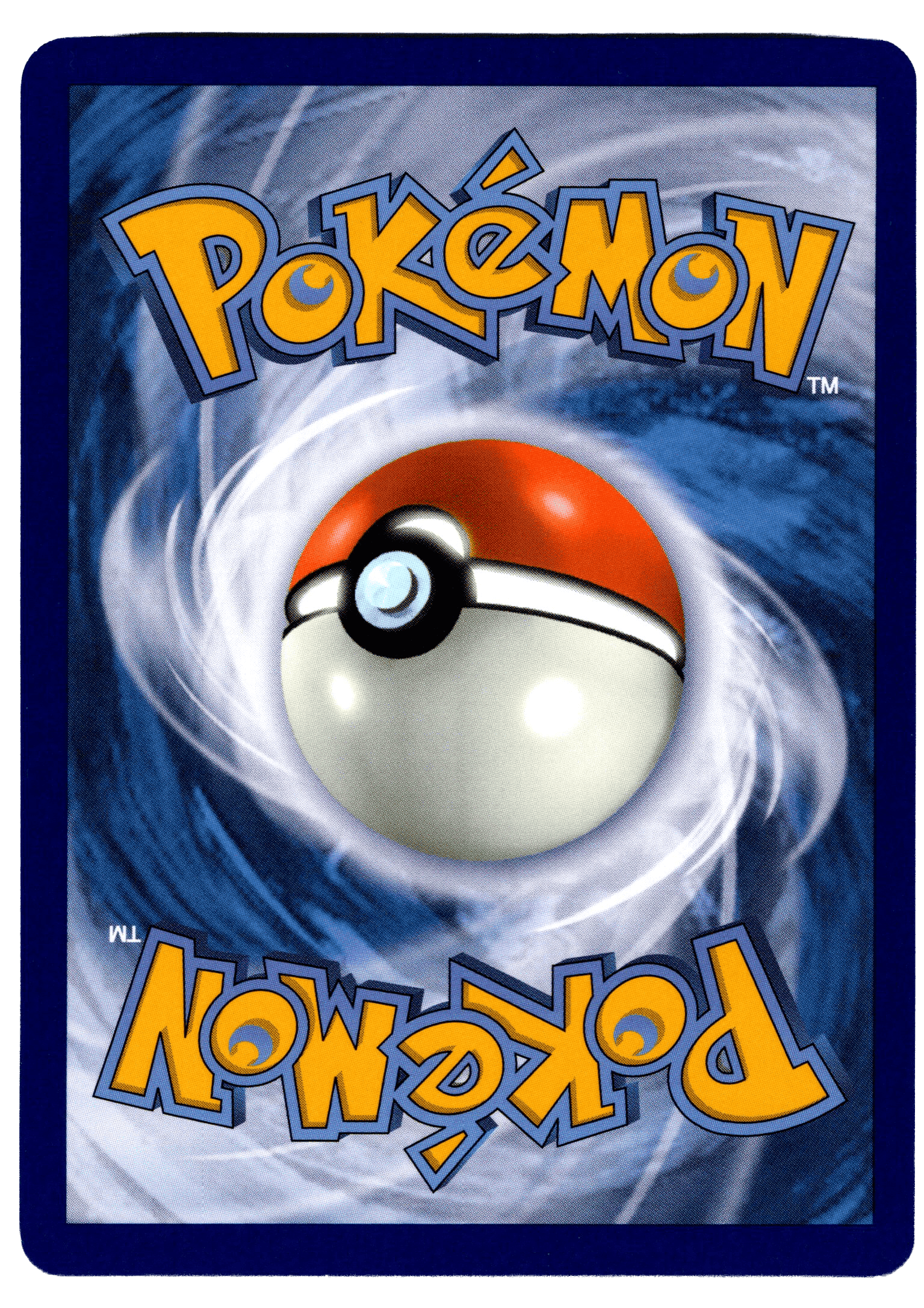 Pokémon Eevee ex kort med energisk design och blå bakgrund.