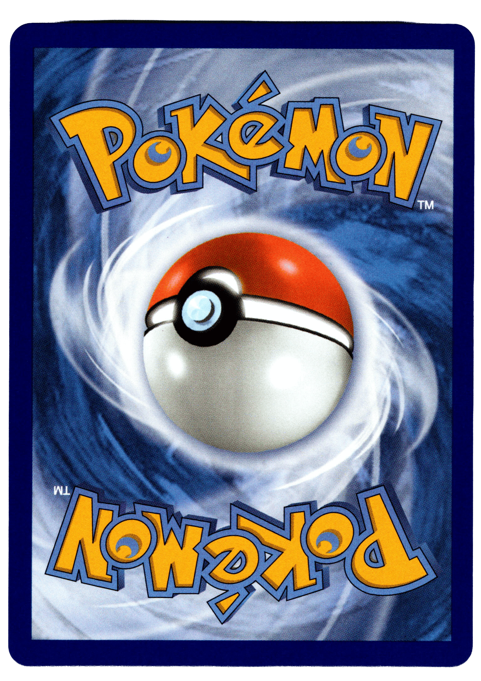 Pokémon Espeon ex kort med blå bakgrund och Pokéball i centrum.