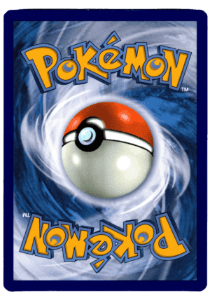 Pokémon kort med Pokéball, samlarobjekt för fans av Pokémon-spel.