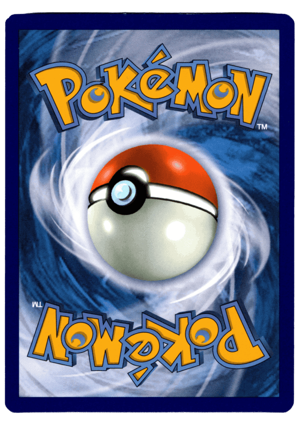Pokémon kort med Pokéball, samlarobjekt för fans av Pokémon-spel.