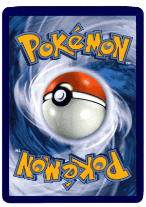 Pokémon-kort med Pokéball motiv för samlare och fans.