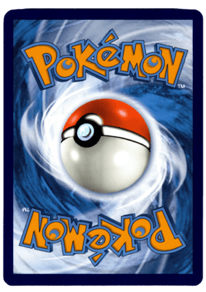 Pokémon Koraidon kort från Pokémon Center med Pokéball design.