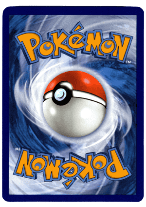 Pokémon-kort med Pokéball motiv för samlare och spelare.