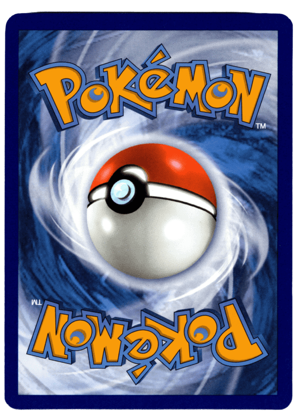 Pokémon-kort med Pokéball motiv för samlare och spelare.