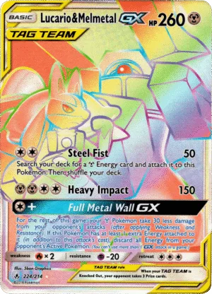 Bild 1 av Lucario & Melmetal GX