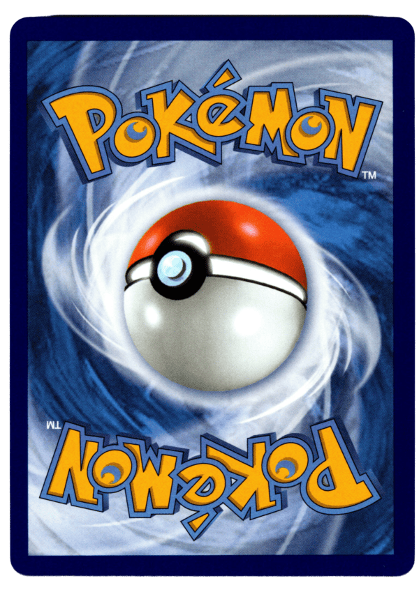 Pokémon-kort med Pokéball motiv för samlare och spelare.
