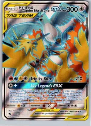 Bild 1 av Moltres & Zapdos & Articuno GX