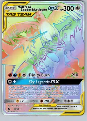 Bild 1 av Moltres & Zapdos & Articuno GX