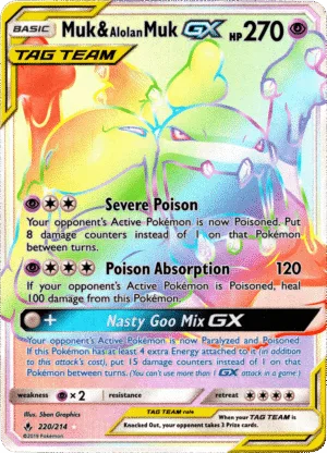 Bild 1 av Muk & Alolan Muk GX