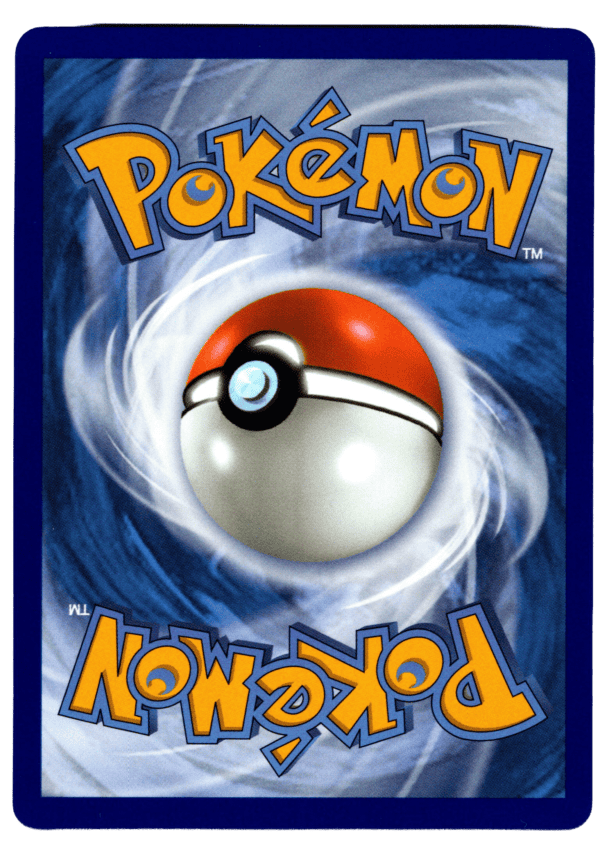 Pokémon-kort med Pokéball motiv för samlare och spelare.