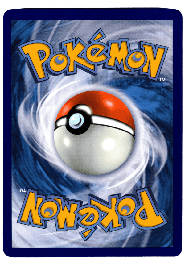 Pokémon Teal Mask Ogerpon ex kort med Pokéball design.