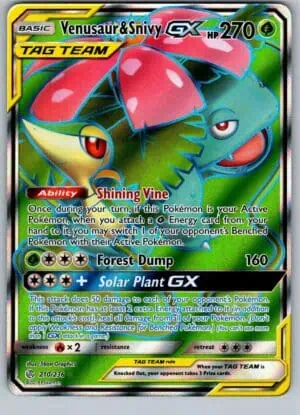 Bild 1 av Venusaur & Snivy GX