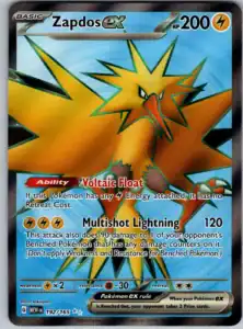 Zapdos ex (MEW 192)