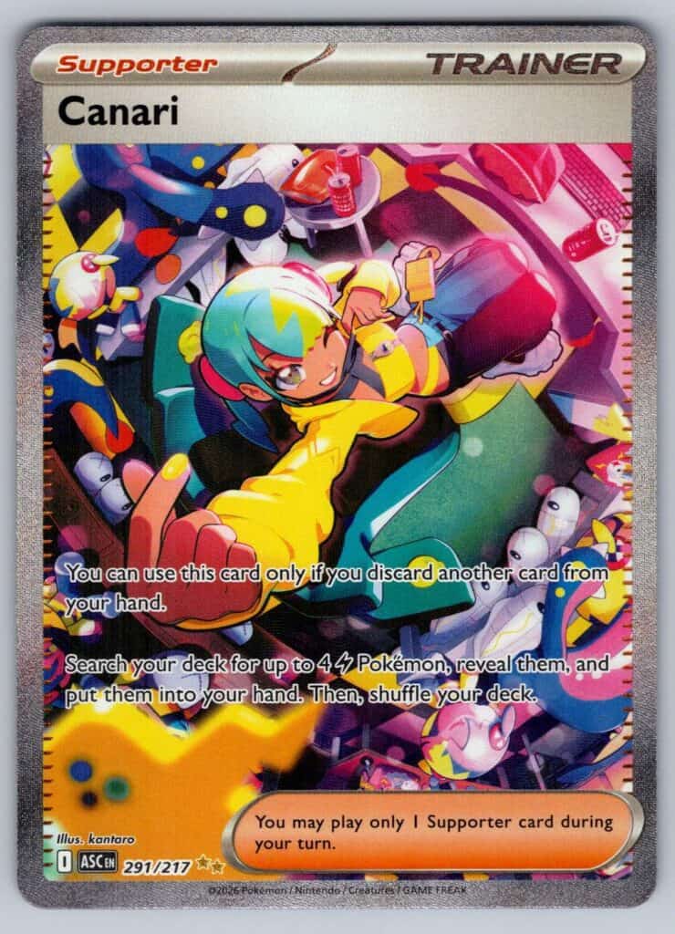 Canari (ASC 291), Ascended Heroes Pokémonkort