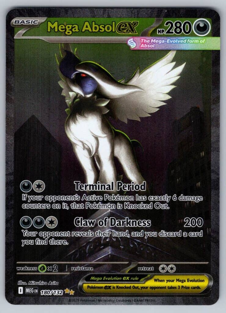 Mega Absol ex (MEG 180), Mega Evolution Pokémonkort