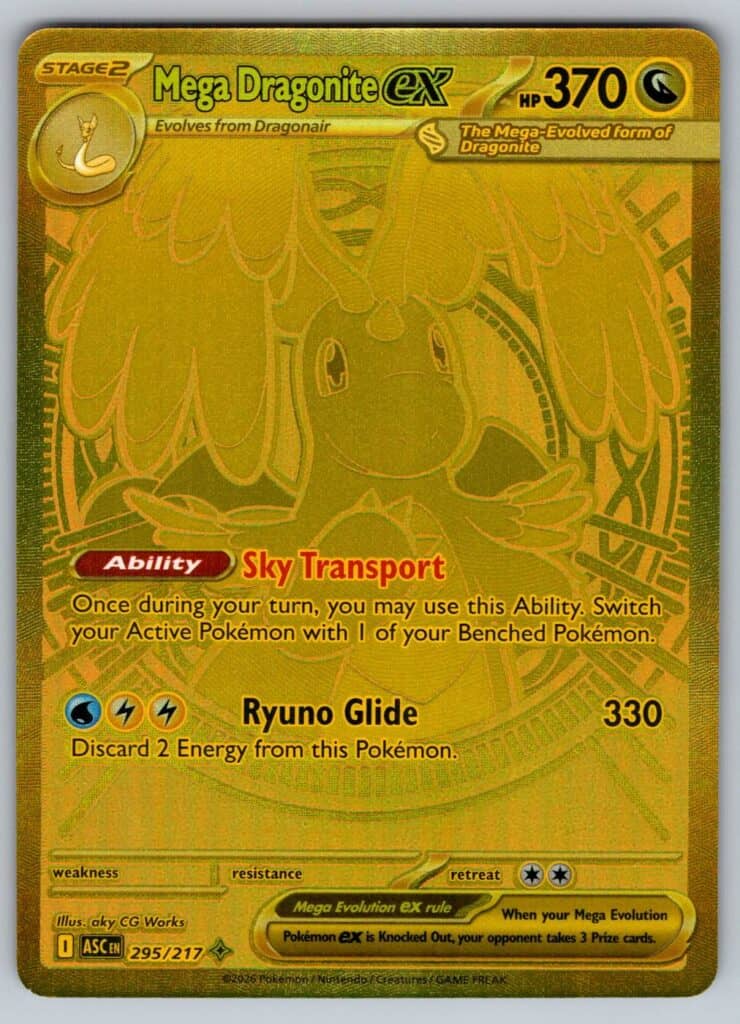 Mega Dragonite ex (ASC 295), Ascended Heroes Pokémonkort