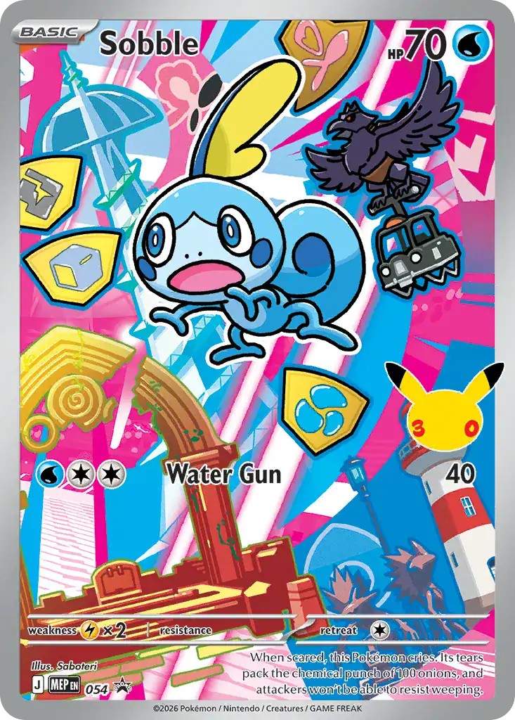 Sobble (MEP 054), Mega Evolution Promos Pokémonkort