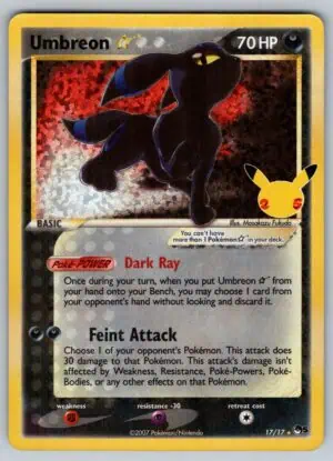 Bild 1 av Umbreon Gold Star