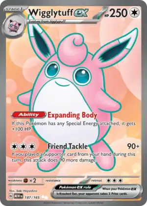 Wigglytuff ex (MEW 187)