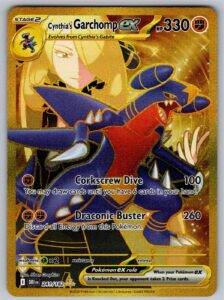 Cynthia's Garchomp ex DRI 241 framsida