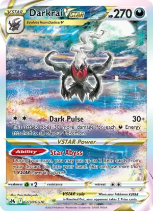Darkrai VSTAR (CRZ GG50)