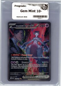 Team Rocket's Mewtwo ex DRI 231 framsida