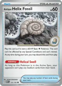 Antique Helix Fossil (MEW 153)