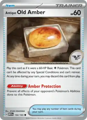Antique Old Amber (MEW 154)