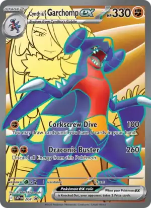 Cynthia's Garchomp ex (SVP 204)