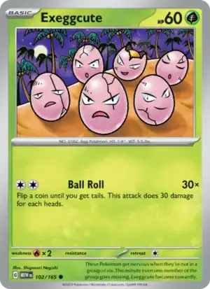 Exeggcute (MEW 102)