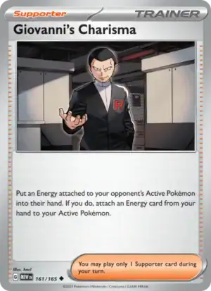 Giovanni's Charisma (MEW 161)