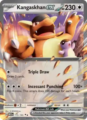 Kangaskhan ex (MEW 115)