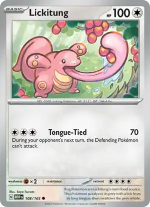 Lickitung (MEW 108)