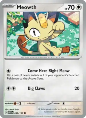 Meowth (MEW 052)