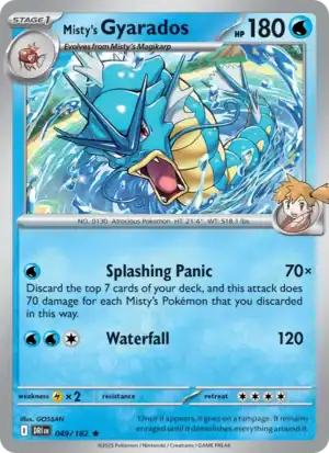 Misty's Gyarados (DRI 049)