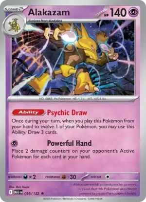 Alakazam (MEG 056) Reverse Holo