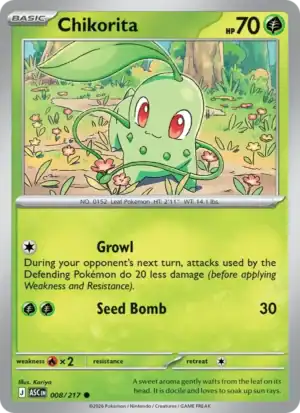 Chikorita (xASC 008) Poké Ball
