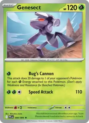 Genesect (PFL 008) Reverse Holo