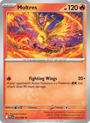 Moltres (PFL 014) Reverse Holo