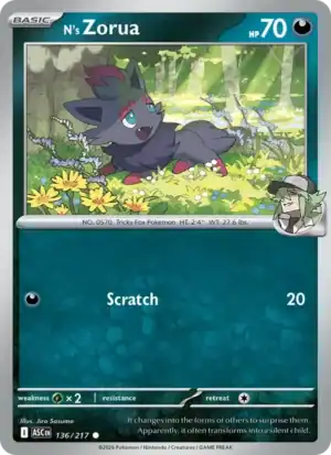 N's Zorua (ASC 136)
