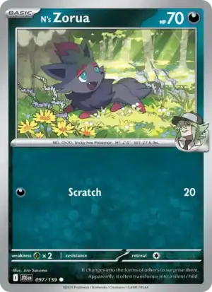 N's Zorua (JTG 097)