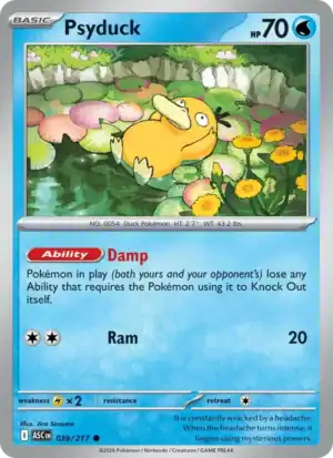 Psyduck (xASC 039) Poké Ball