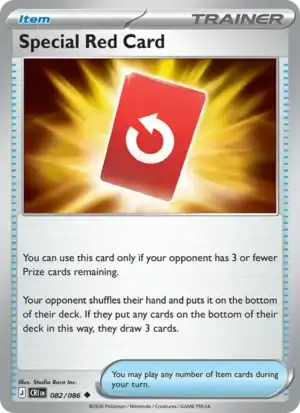 Special Red Card (CRI 082)