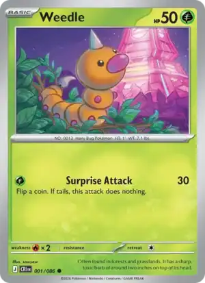 Weedle (CRI 001)
