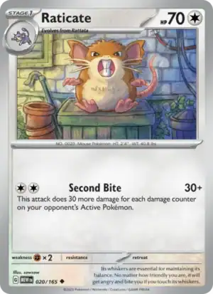 Raticate (MEW 020)