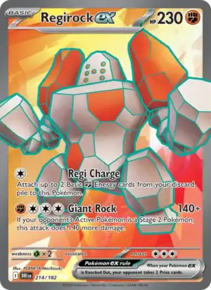 Regirock ex (DRI 214)