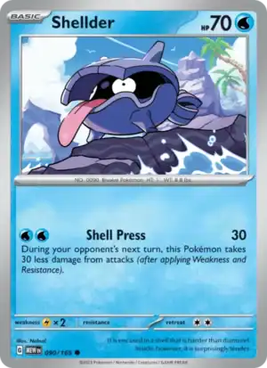 Shellder (MEW 090)
