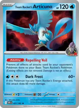 Team Rocket's Articuno (DRI 051)