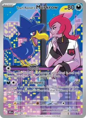 Team Rocket's Murkrow (DRI 200)
